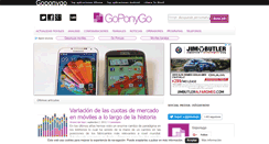 Desktop Screenshot of goponygo.com