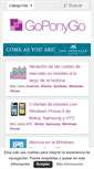 Mobile Screenshot of goponygo.com