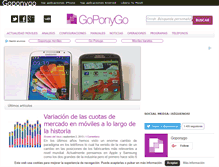 Tablet Screenshot of goponygo.com